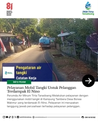 “Dampak El Niño dan Musim Kemarau, Perumda Tirta Tanadoang Optimalkan Pelayanan Air Bersih”